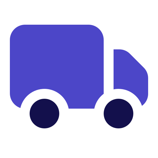 bestelwagen Generic Blue icoon