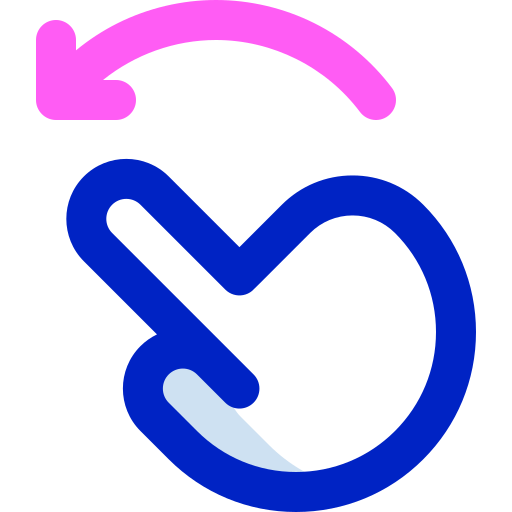 Swipe left Super Basic Orbit Color icon