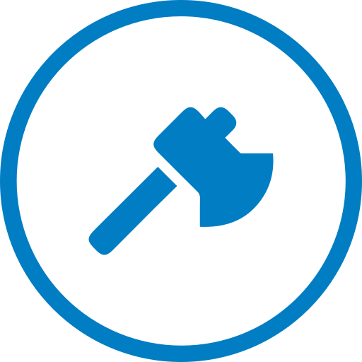도끼 Generic Blue icon