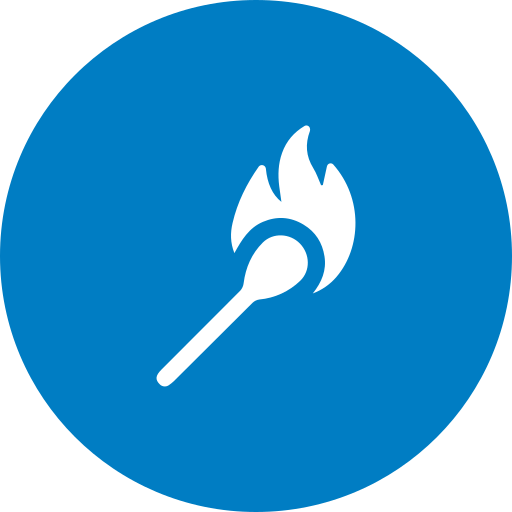 fuego Generic Flat icono