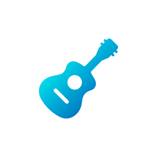 ギター Generic Flat Gradient icon