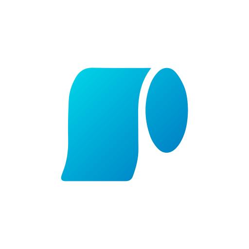 Toilet paper Generic Flat Gradient icon