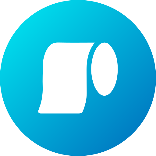 toilettenpapier Generic Flat Gradient icon