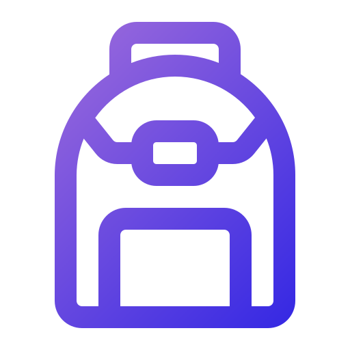School bag Generic Gradient icon