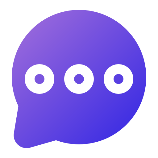 bubble-chat Generic Flat Gradient icoon