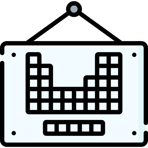 tabla periódica Special Lineal color icono