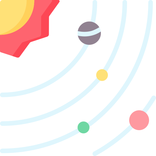 sistema solar Special Flat icono