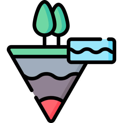 지진학 Special Lineal color icon