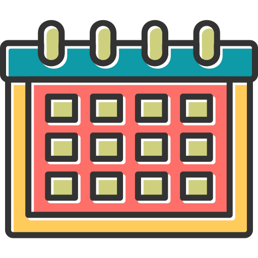 kalendarz Generic Color Omission ikona