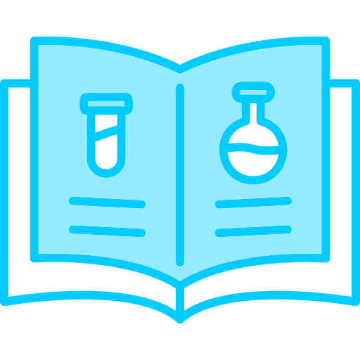 livre de science Generic Blue Icône