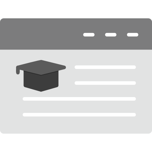 online-bildung Generic Grey icon