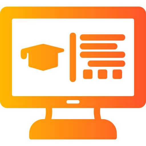Онлайн-образование Generic Flat Gradient иконка