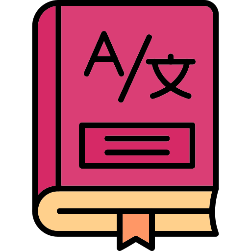 wörterbuch Generic Outline Color icon