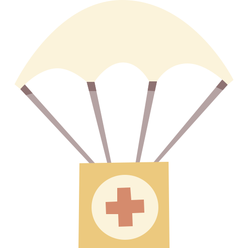 Package Cartoon Flat icon