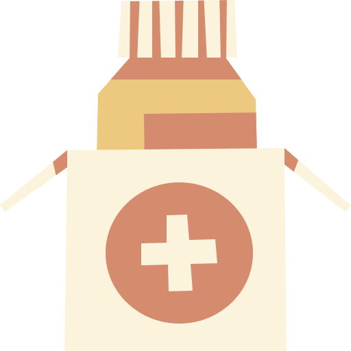 medicamento Cartoon Flat icono