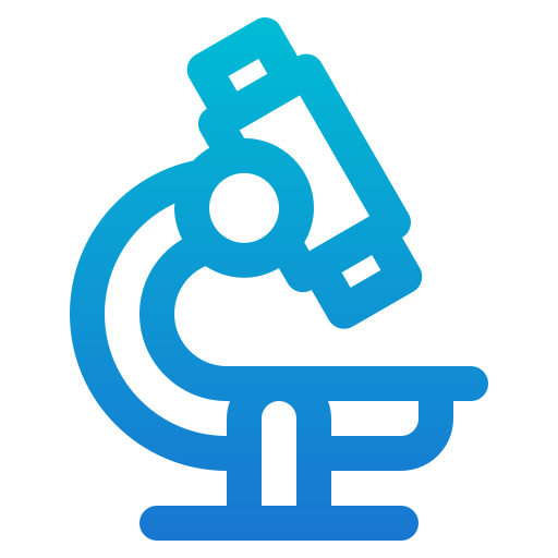 microscoop Generic Gradient icoon