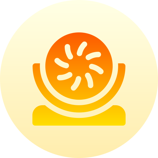 문 Basic Gradient Circular icon