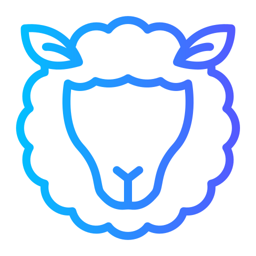 Sheep Generic Gradient icon
