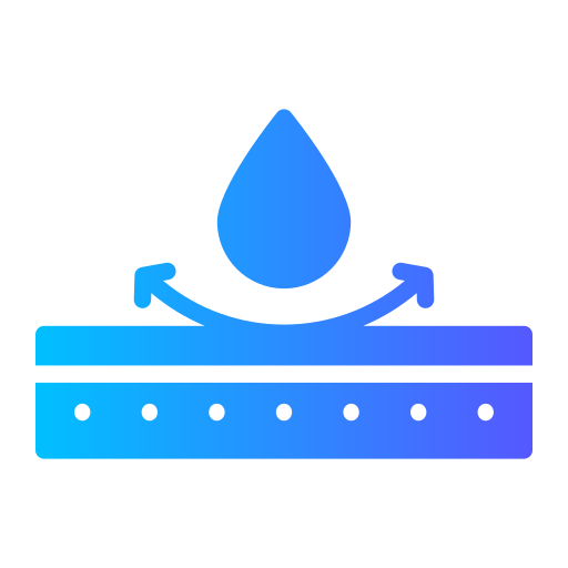 Water resistant Generic Flat Gradient icon