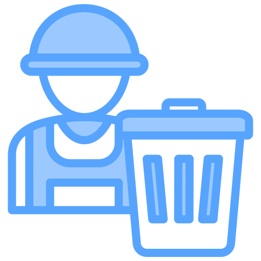 Сборщик мусора Generic Blue иконка