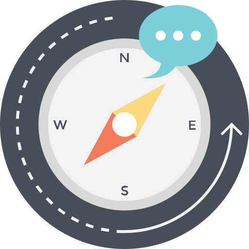 Compass Generic Rounded Shapes icon