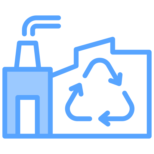 recyclingfabriek Generic Blue icoon