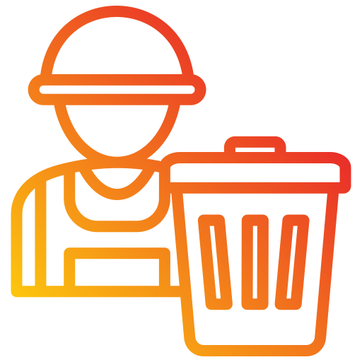 Trash collector Generic Gradient icon