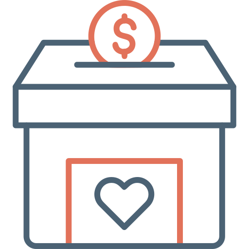 Donation Generic Outline Color icon