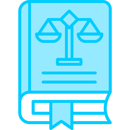 Law book Generic Blue icon