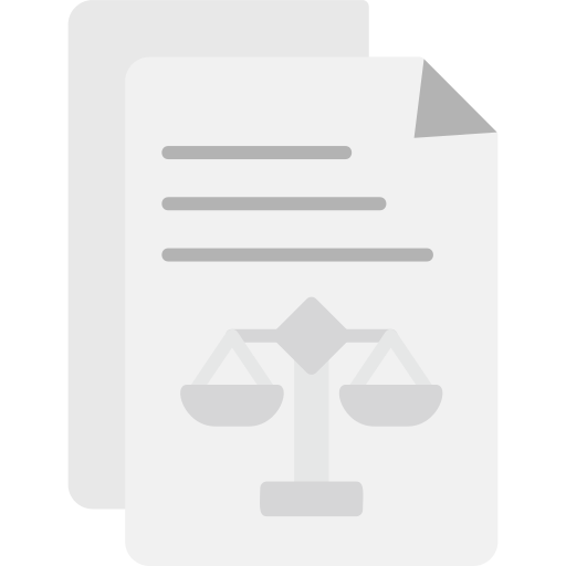 법률 문서 Generic Grey icon