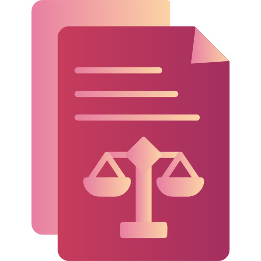 legalny dokument Generic Flat Gradient ikona