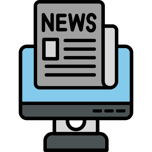 Live news Generic Outline Color icon