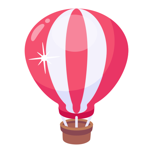 balão de ar quente Generic Flat Ícone