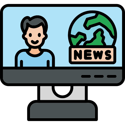 World news Generic Outline Color icon
