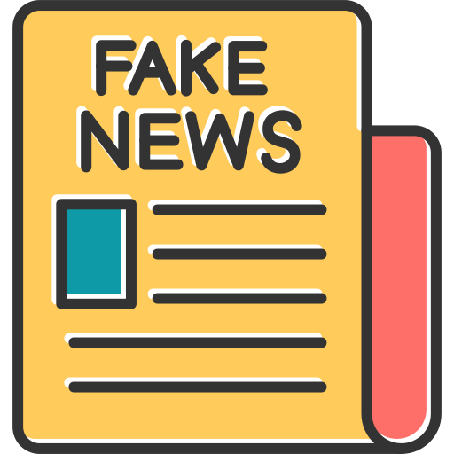 Fake news Generic Color Omission icon