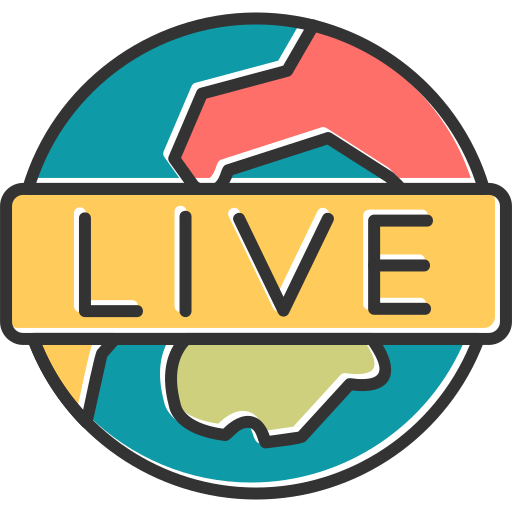 Live broadcast Generic Color Omission icon
