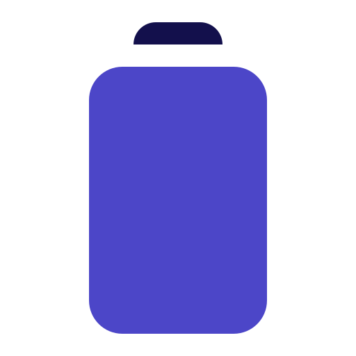 volle batterij Generic Blue icoon