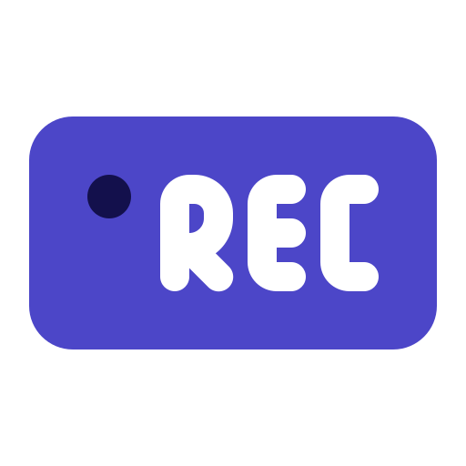 녹화 Generic Blue icon