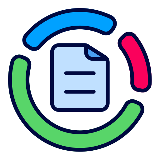 Document file Generic Outline Color icon