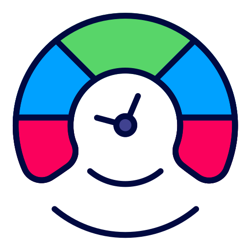 分析チャート Generic Outline Color icon