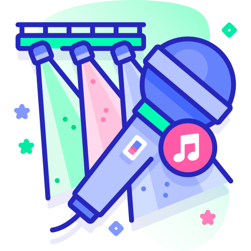 musical Special Ungravity Lineal color icon