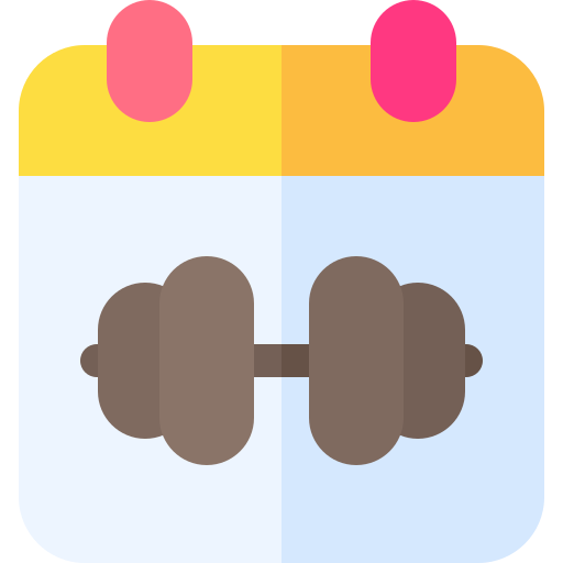 체육관 Basic Rounded Flat icon