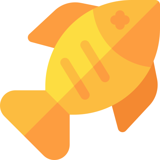 魚 Basic Rounded Flat icon