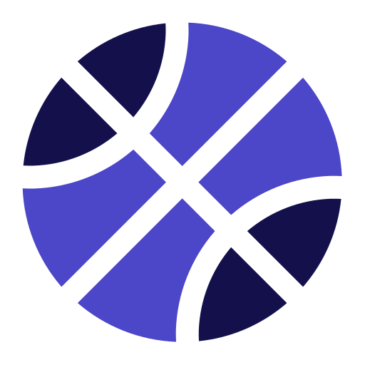 basket bal Generic Blue icoon