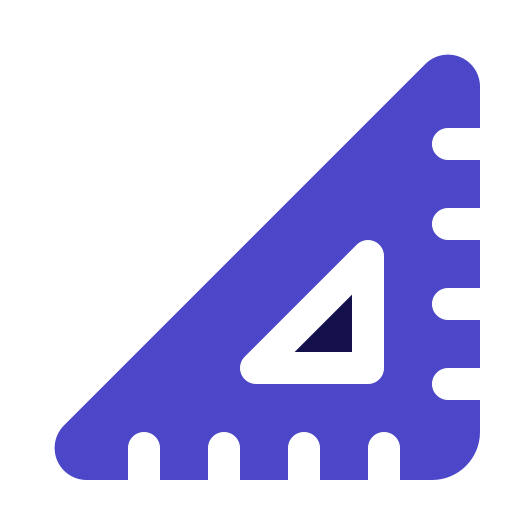 triangolare Generic Blue icona
