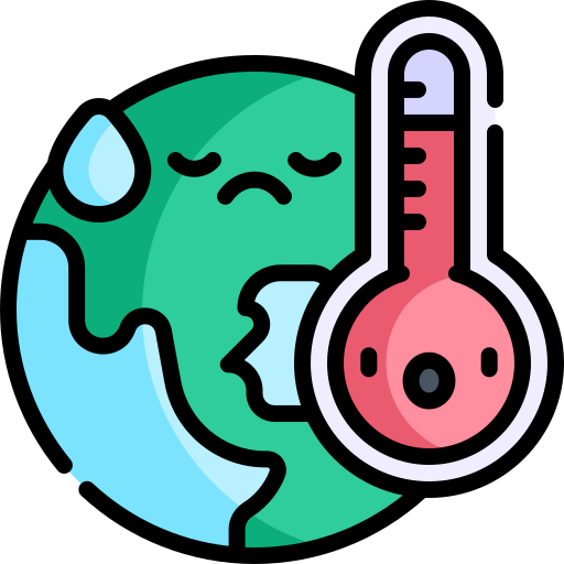 temperatur Kawaii Lineal color icon