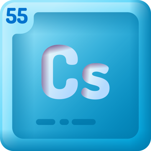 セシウム 3D Color icon