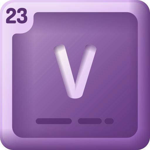 Vanadium 3D Color icon