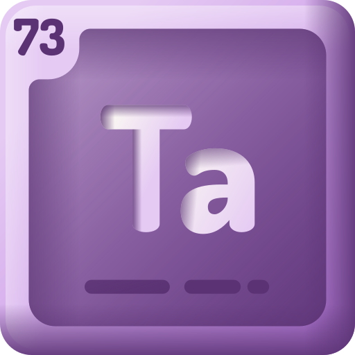 Tantalum 3D Color icon