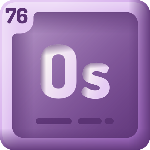 osmium 3D Color icon